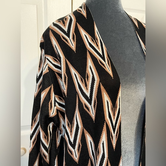 New COTTON EMPORIUM CARDIGAN SWEATER. SZ LARGE - Picture 2 of 5